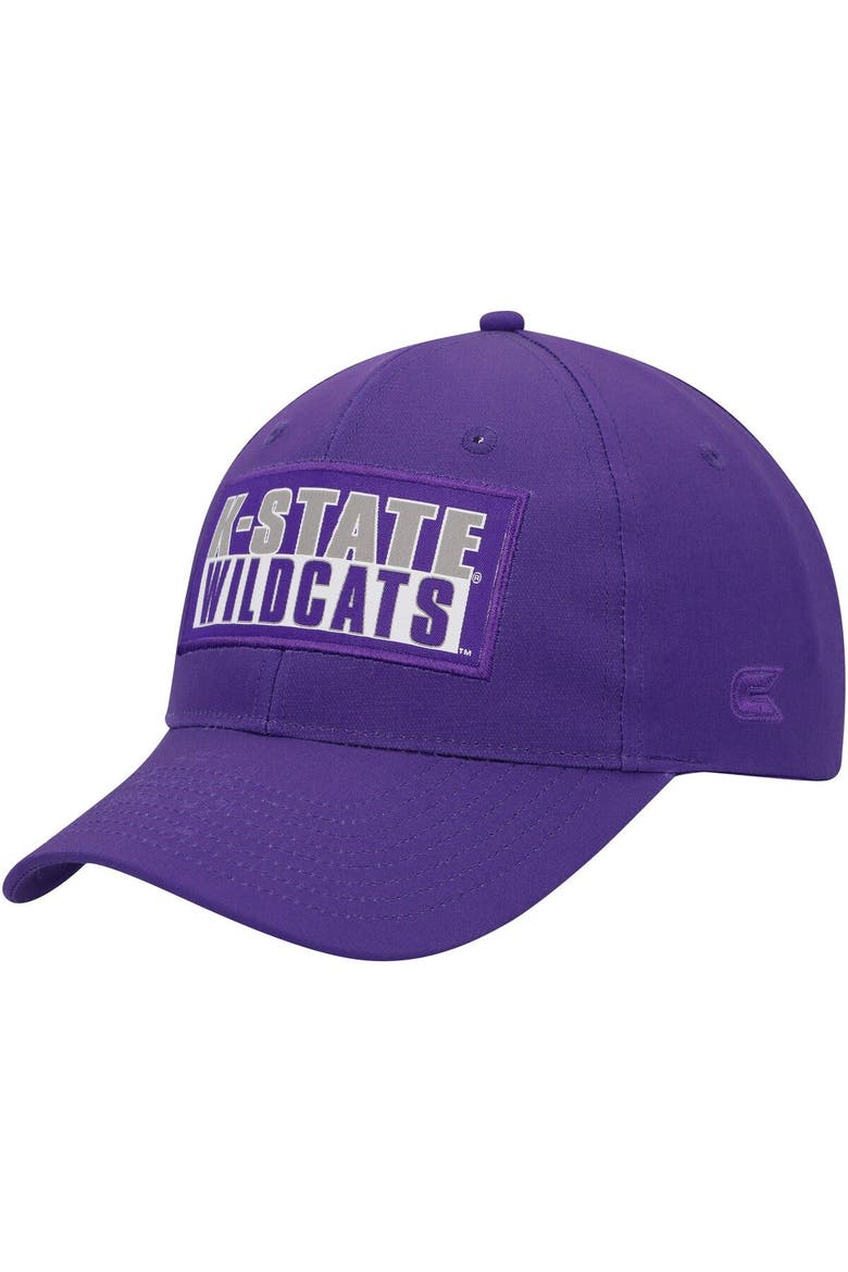 Men's Colosseum  Purple Kansas State Wildcats Positraction Snapback Hat, Main, color, Purple