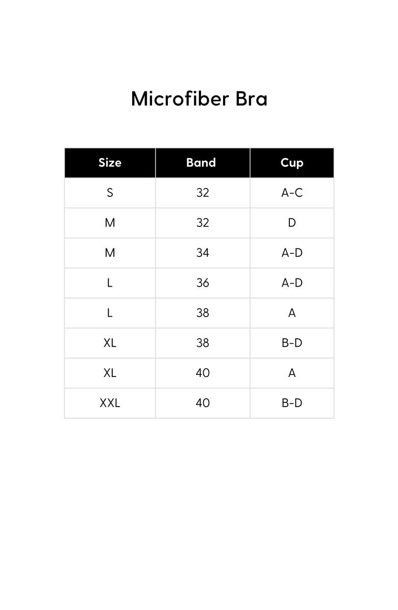 Siella Microfiber Multiway Bra, Alternate, color, 