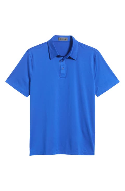 Solid Tech Jersey Performance Polo
