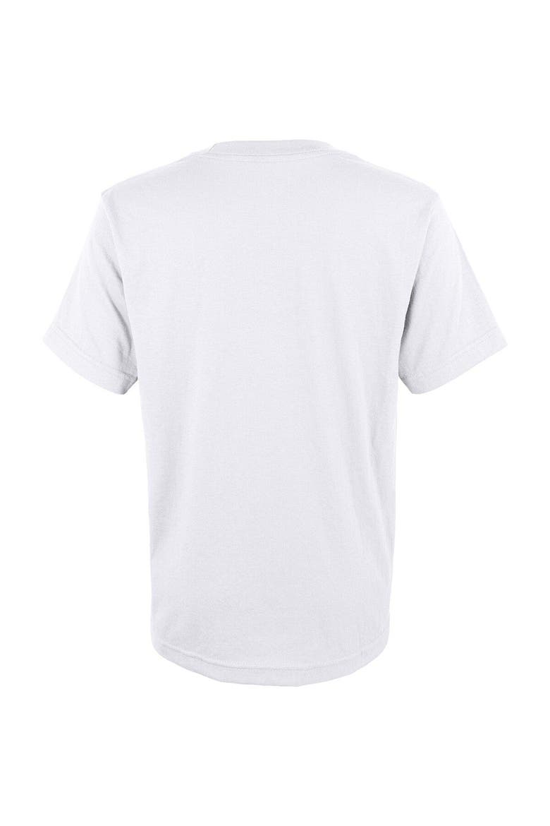 Preschool Fanatics Branded  White Denver Nuggets 2023 Western Conference Champions Locker Room T-Shirt, Alternate, color, White