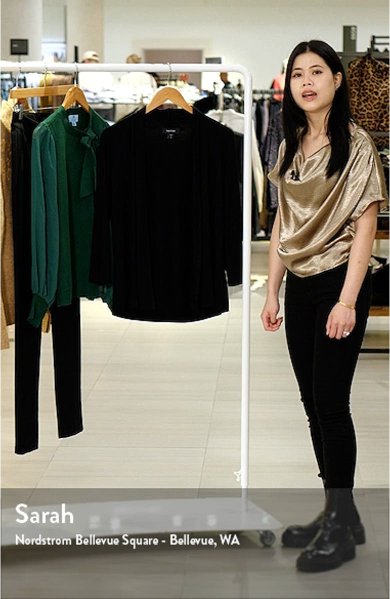 Molly Open Jersey Cardigan, sales video thumbnail