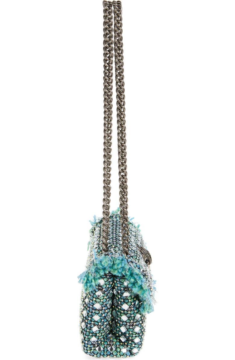 Kurt Geiger London Mini Kensington Tweed Convertible Crossbody Bag, Alternate, color,