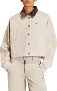adidas Originals Essential Canvas Oversize Track Jacket