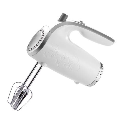 5 Speed Hand Mixer- White
