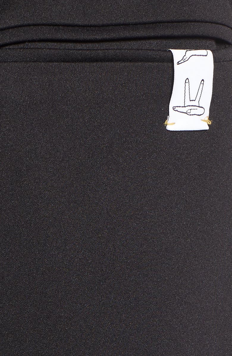 Kye Unisex Stretch Crepe Wide Leg Pants, Alternate, color,