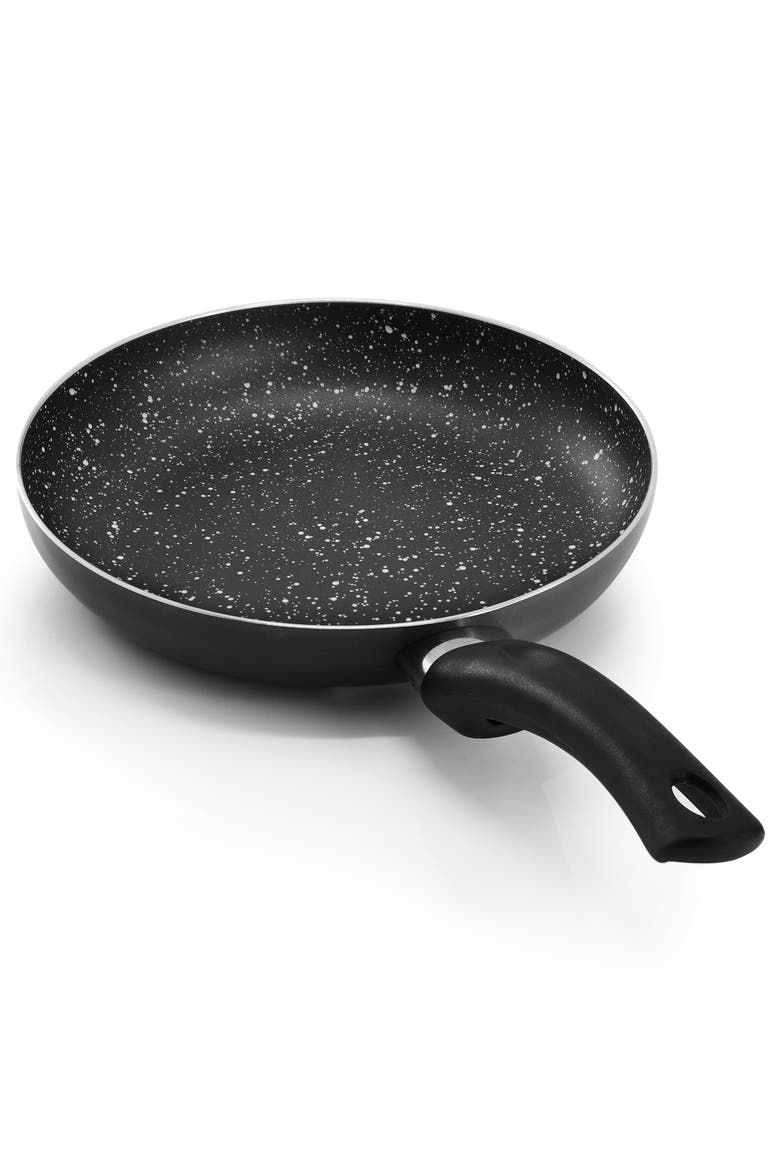 Luneta Nonstick Aluminum 8 Inch Frying Pan, Alternate, color, Black