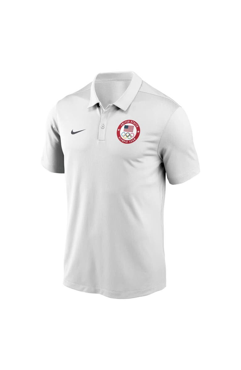 Nike Men's Nike White Team USA Dri-FIT Victory Polo, Alternate, color, White