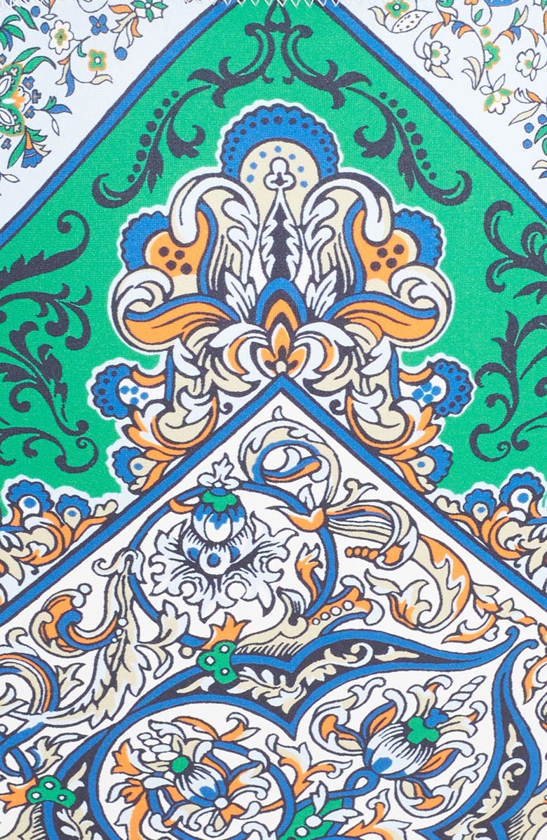 Tory Burch Cutout One-Piece Swimsuit, Alternate, color, 