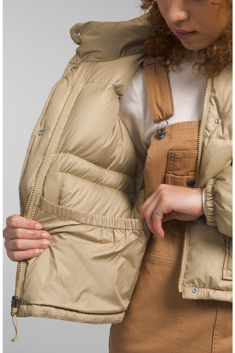 71 Sierra Water Repellent Down Short Puffer Jacket, Alternate, color, KHAKI STONE