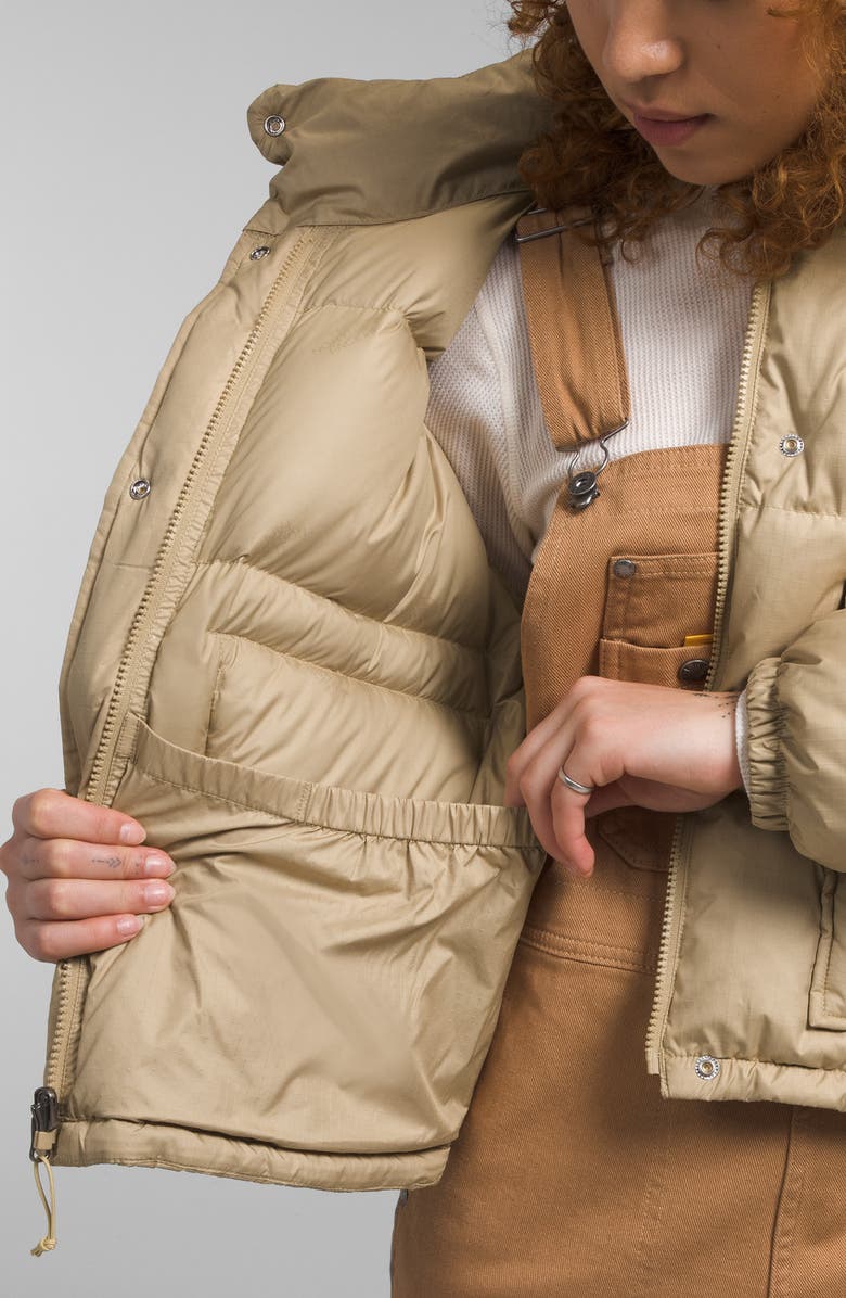 The North Face 71 Sierra Water Repellent Down Short Puffer Jacket, Alternate, color, 