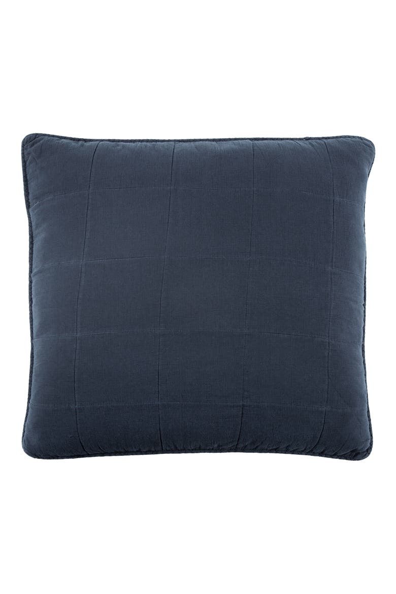 Antwerp Large Euro Sham, Main, color, NAVY