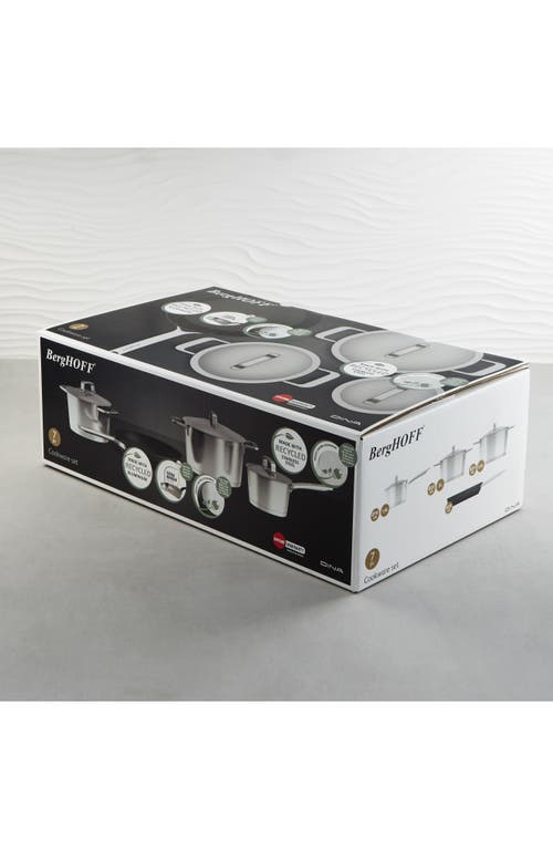 Berghoff Dina Meta 7-piece Cookware Set In Black/silver
