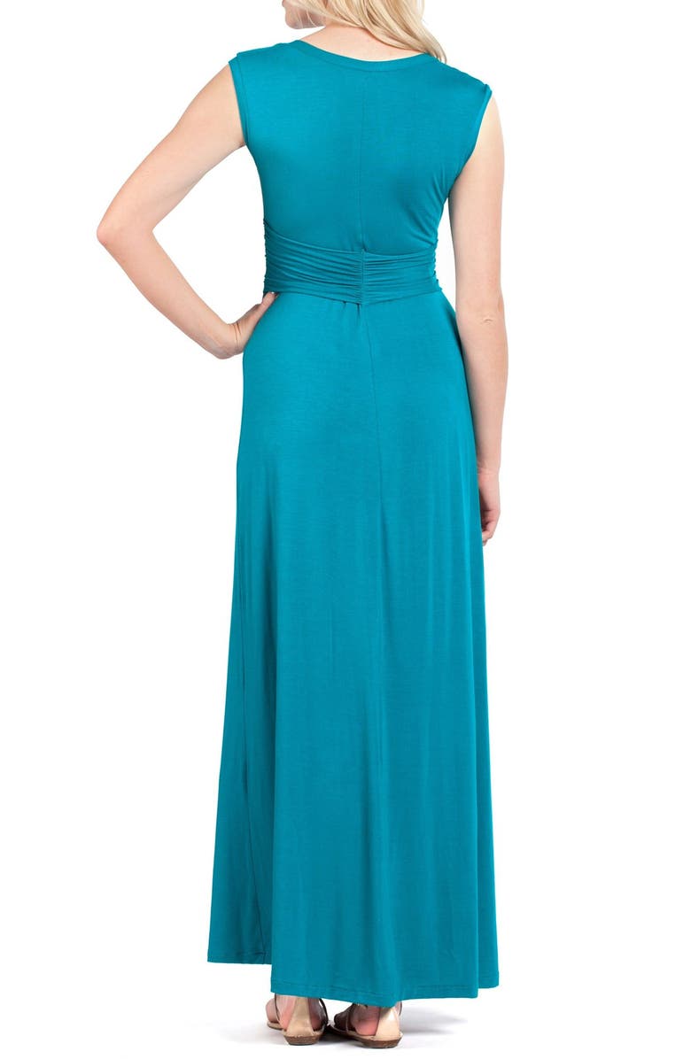 Savi Mom Athens Maternity/Nursing Maxi Dress, Alternate, color, 