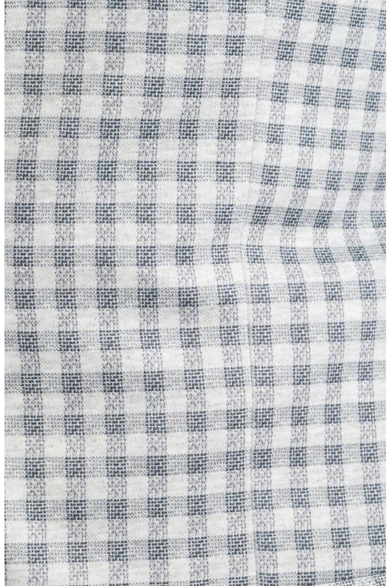 DH-XTENSION Modern Fit Gingham Check Stretch Sport Coat, Alternate, color, GREY
