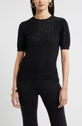 Nordstrom Pointelle Crewneck Sweater