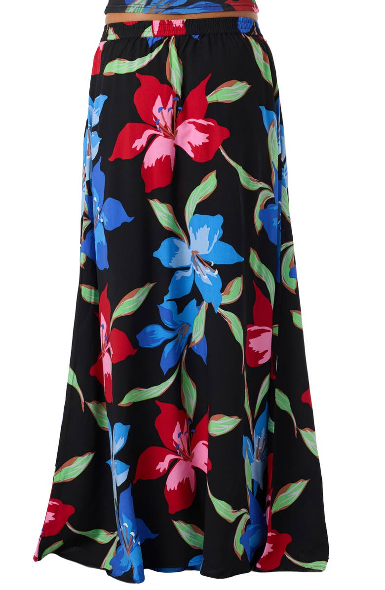 O'Neill Lindon Floral Print Maxi Skirt, Alternate, color,