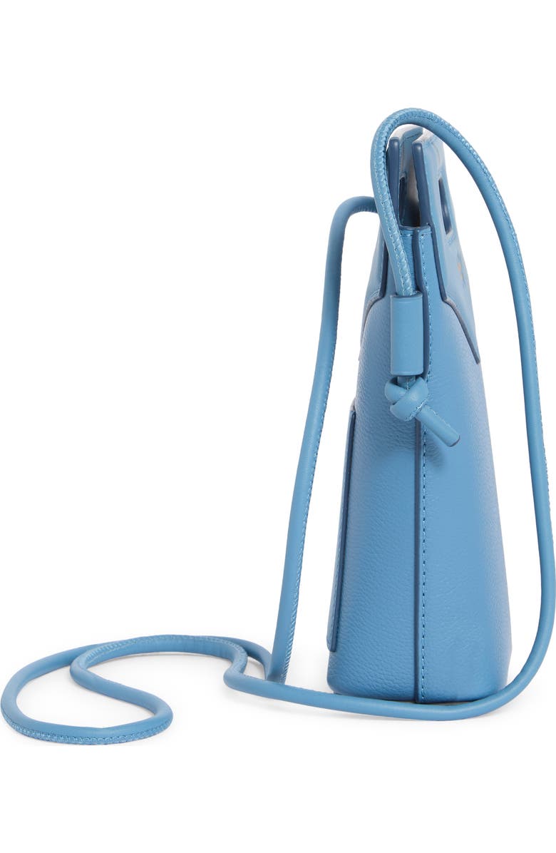 MCM Diamond Flat Bag, Alternate, color, Blue Heaven