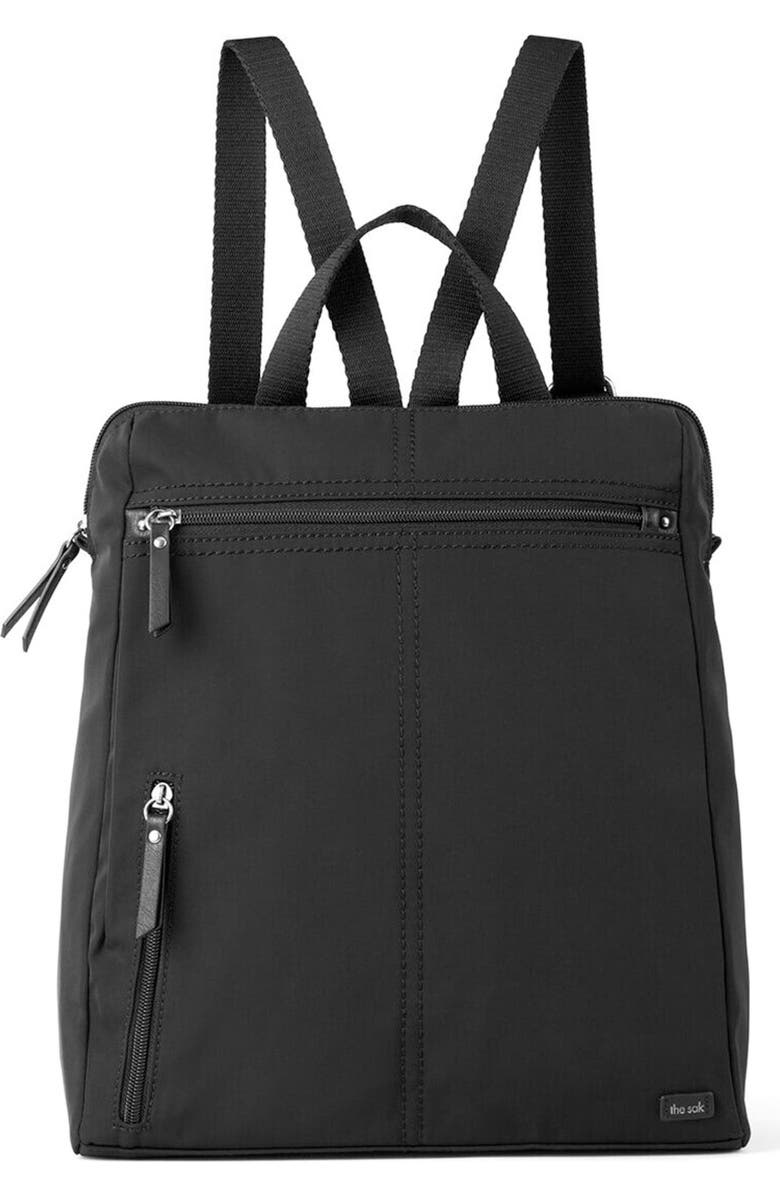 The Sak Esperato Nylon Backpack, Main, color, Black E Rb