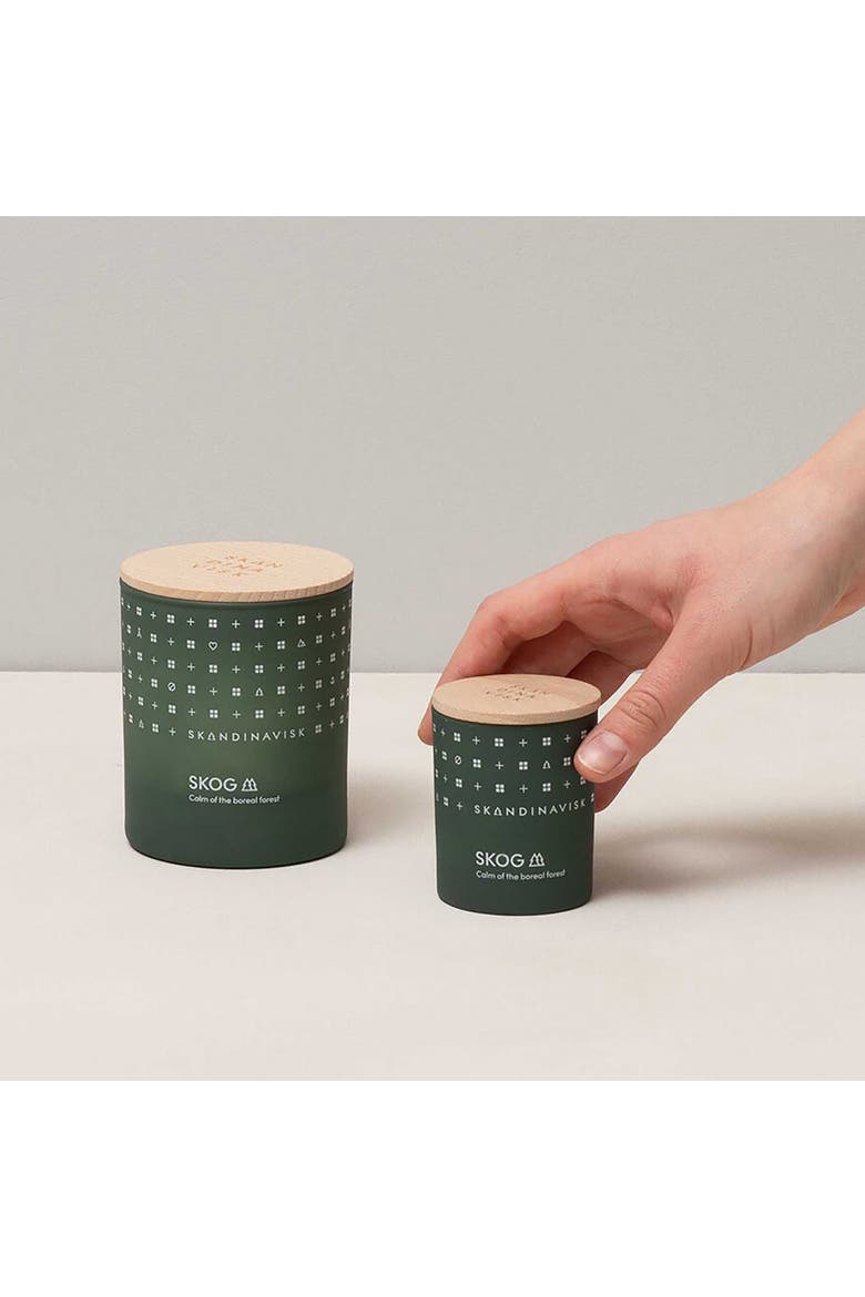 SKOG Scented Candle 65g, Alternate, color, Green