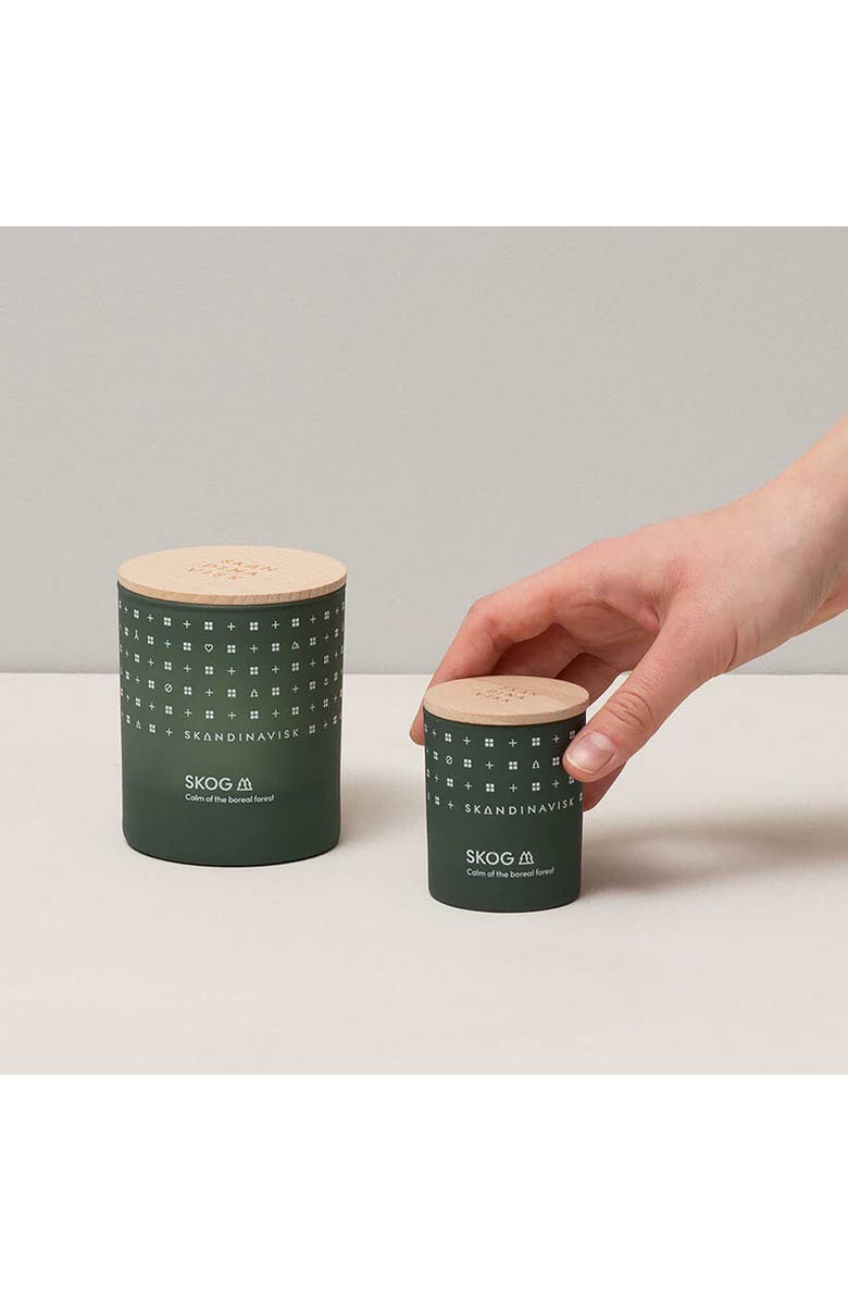 SKANDINAVISK SKOG Scented Candle 65g, Alternate, color, Green