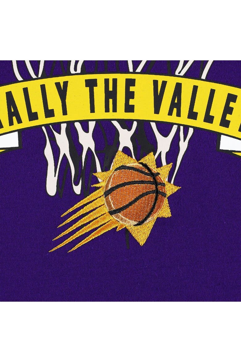 Men's Tommy Jeans Purple Phoenix Suns Tim Backboard T-Shirt, Alternate, color, Purple