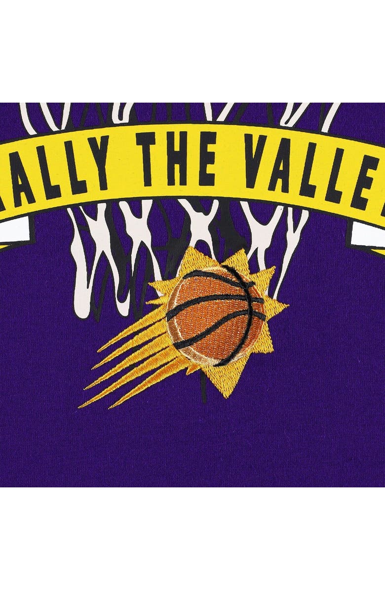 TOMMY JEANS Men's Tommy Jeans Purple Phoenix Suns Tim Backboard T-Shirt, Alternate, color, Purple