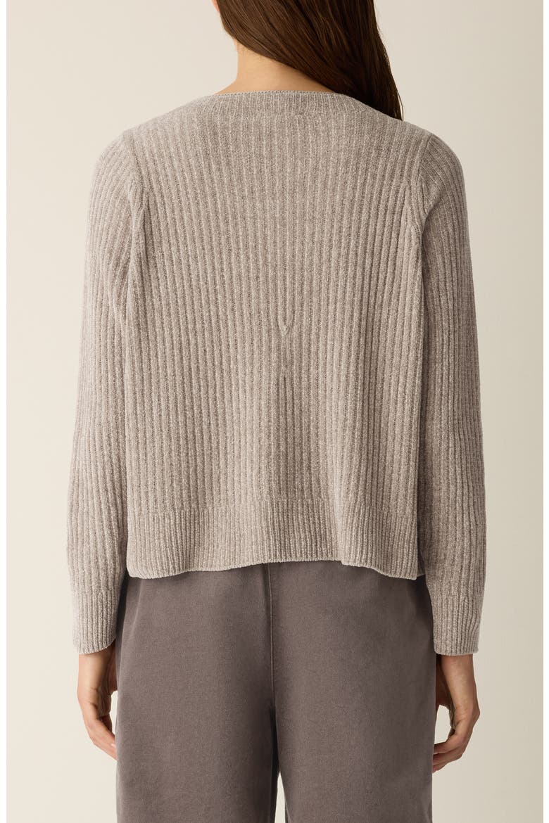 Chenille Rib Sweater, Alternate, color, DOVE
