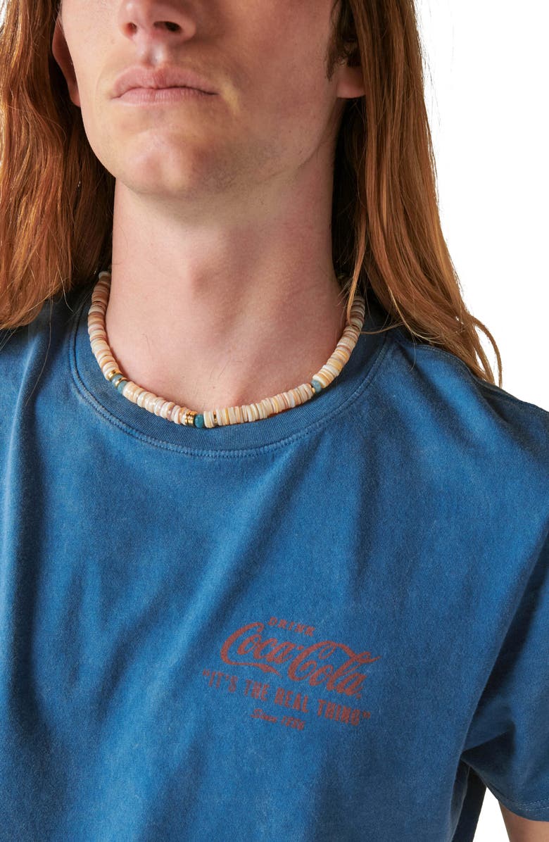 Lucky Brand Coca-Cola<sup>®</sup> Ice Cold Coke Cotton Graphic T-Shirt, Alternate, color, 