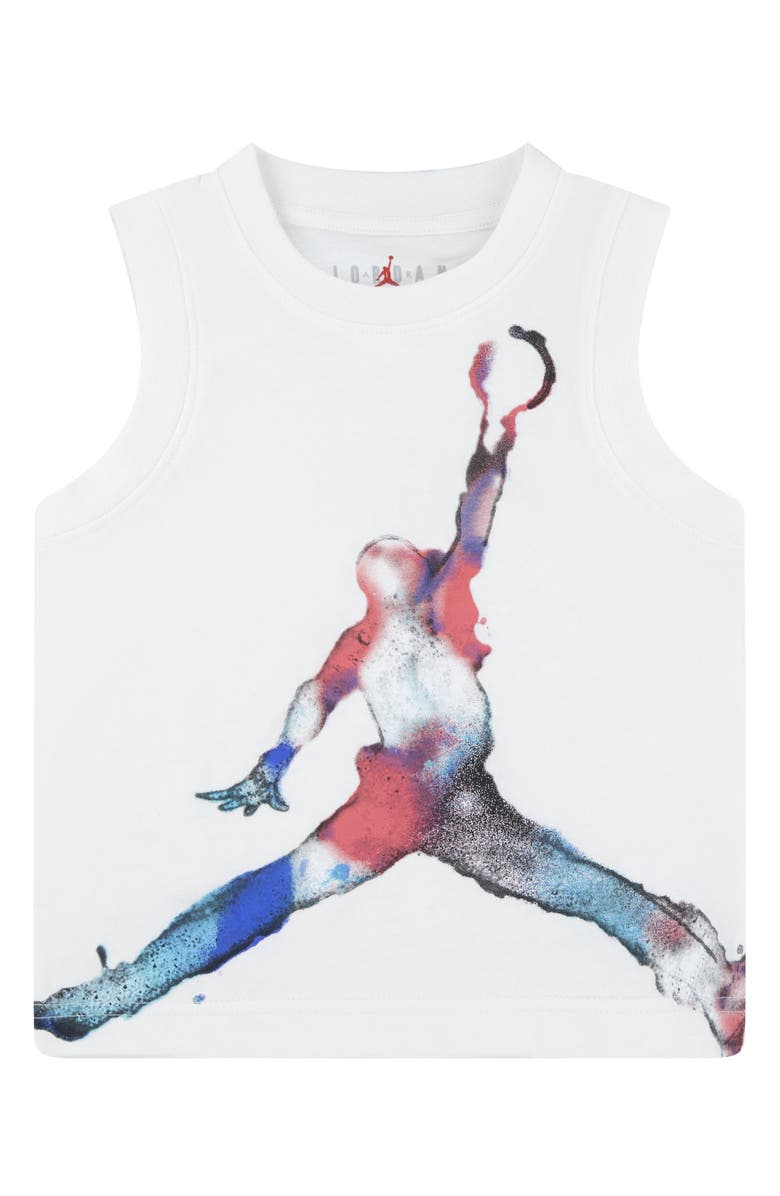 Jordan Kids' JDB Jumpman Poolside Graphic Tank & Shorts Set, Alternate, color, Washed Teal