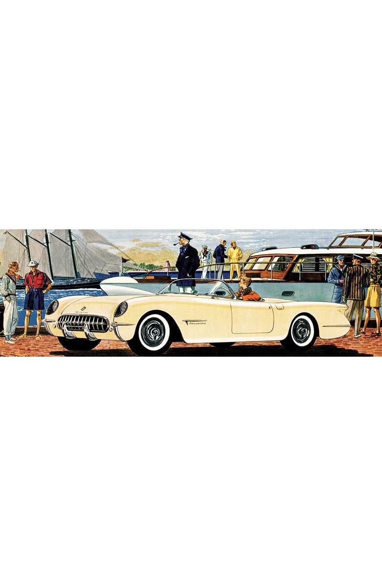 NEW YORK PUZZLE COMPANY America's Sports Car 750 Piece Puzzle, Alternate, color, NO COLOR