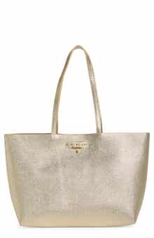 Angel Shopper Faux Leather Tote