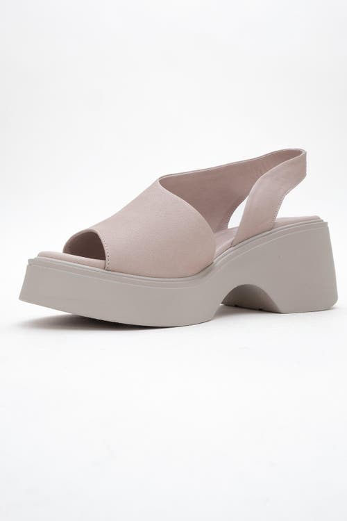 Forever & Always Shoes Roy Leather Wedge Sandal