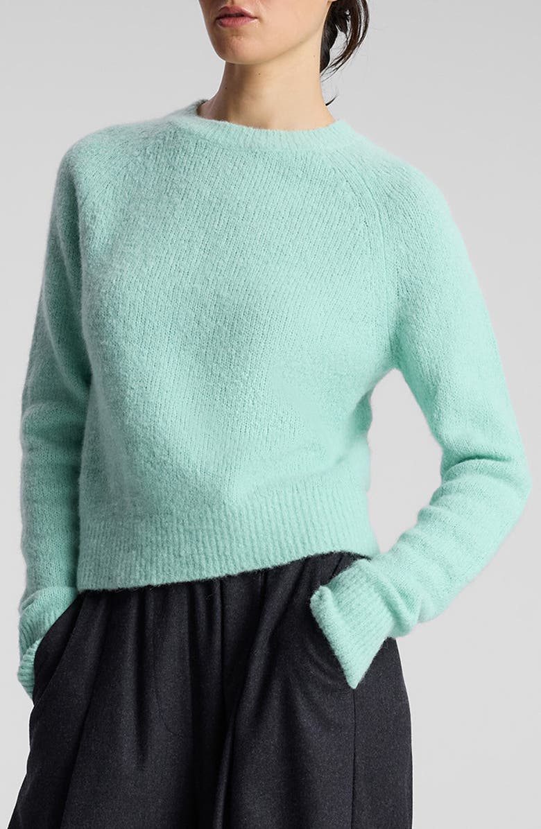 A.L.C. Frankie Alpaca Blend Sweater, Alternate, color, Spearmint