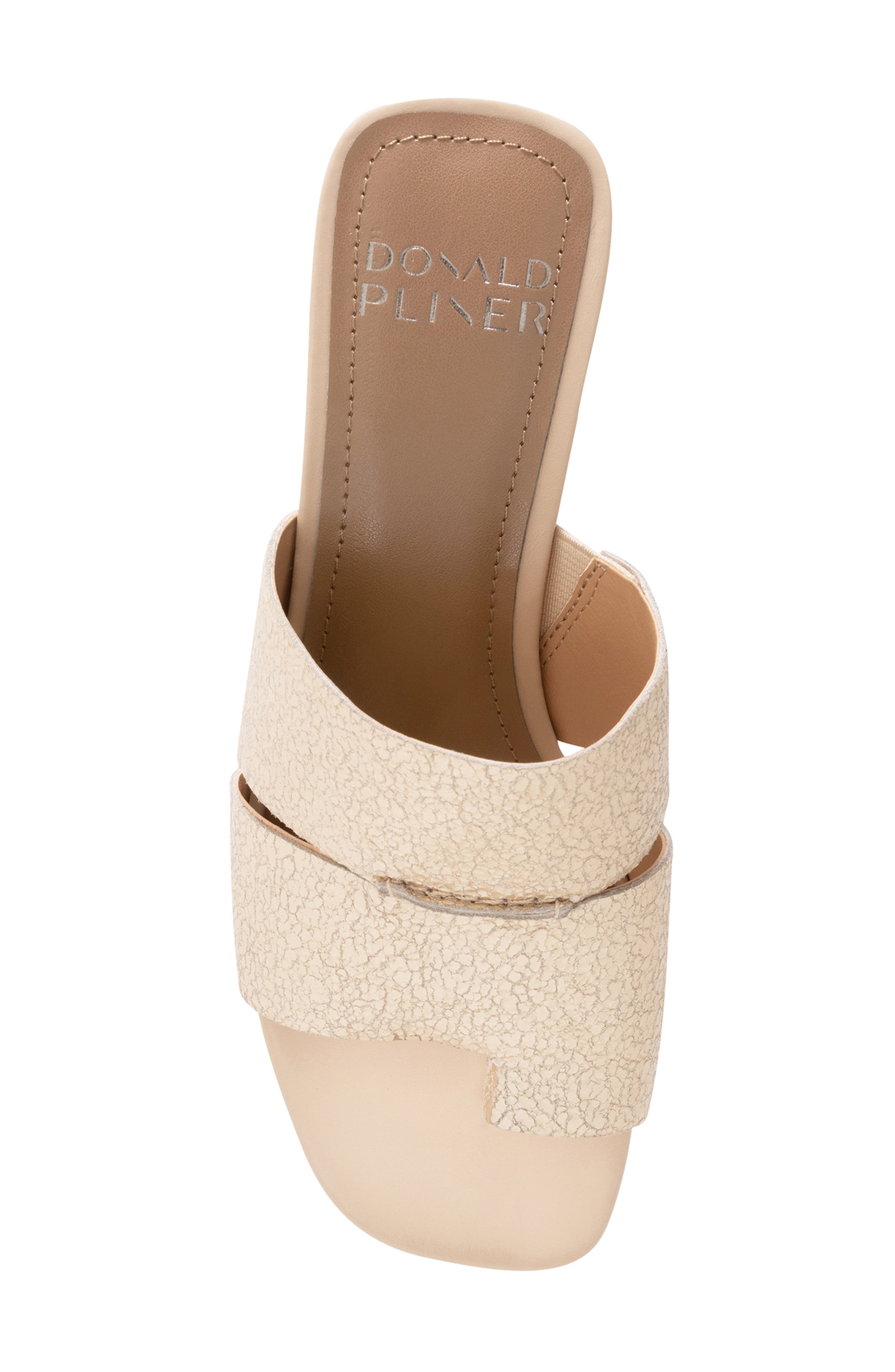 Donald Pliner Maiden Mule, Alternate, color, Platino