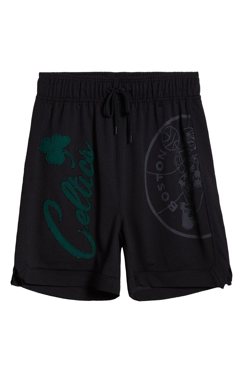 PURPLE BRAND Boston Celtics Mesh Basketball Shorts, Alternate, color,
