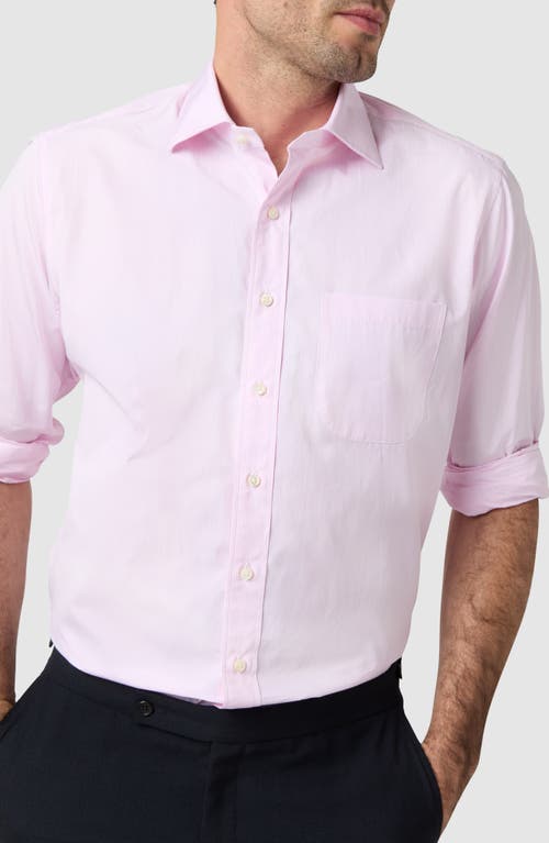 Sid Mashburn Slim Fit Microcheck Cotton Poplin Button-up Shirt In Animal Print