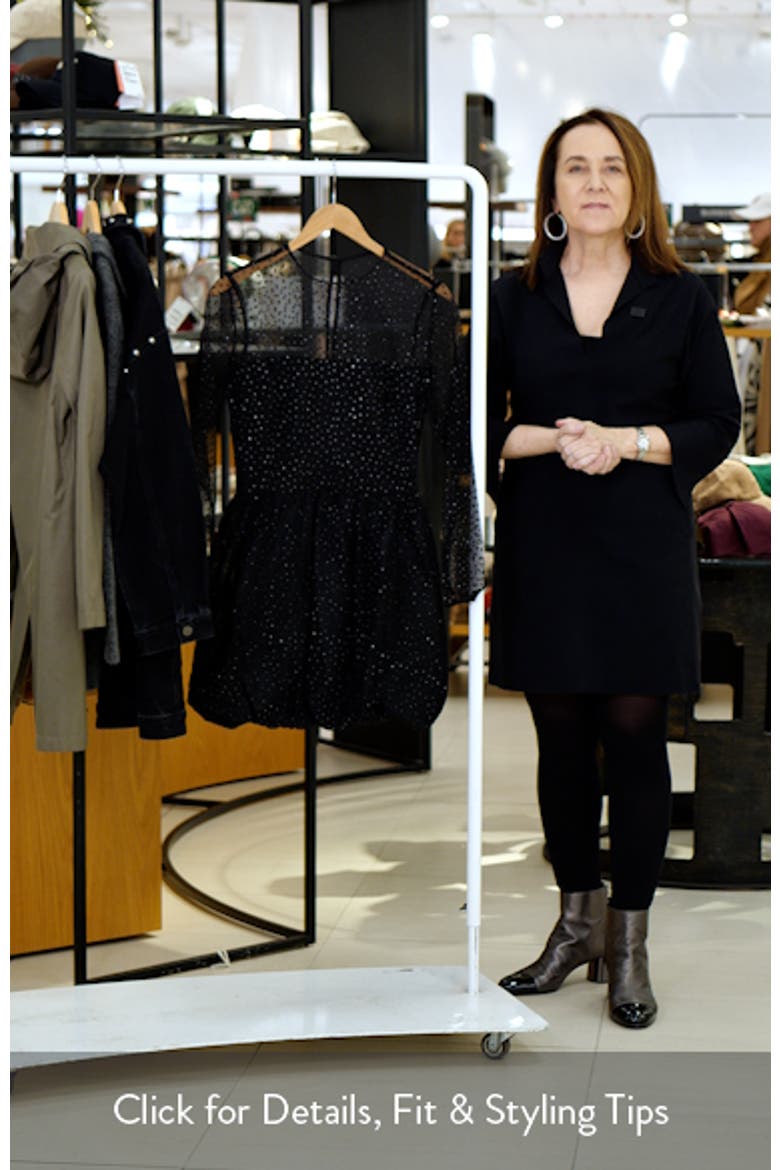 Saoirse Stud Long Sleeve Minidress video