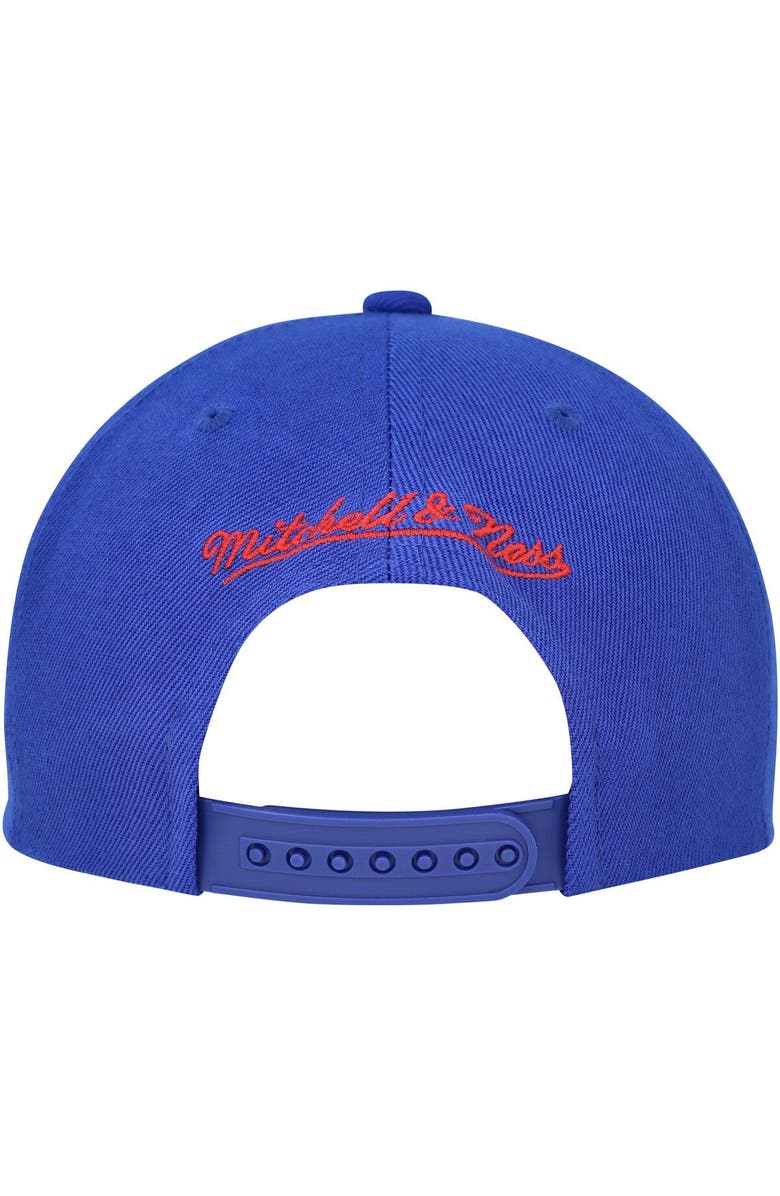 Mitchell & Ness Men's Mitchell & Ness Royal Philadelphia 76ers Hardwood Classics Asian Heritage Scenic Snapback Hat, Alternate, color, 
