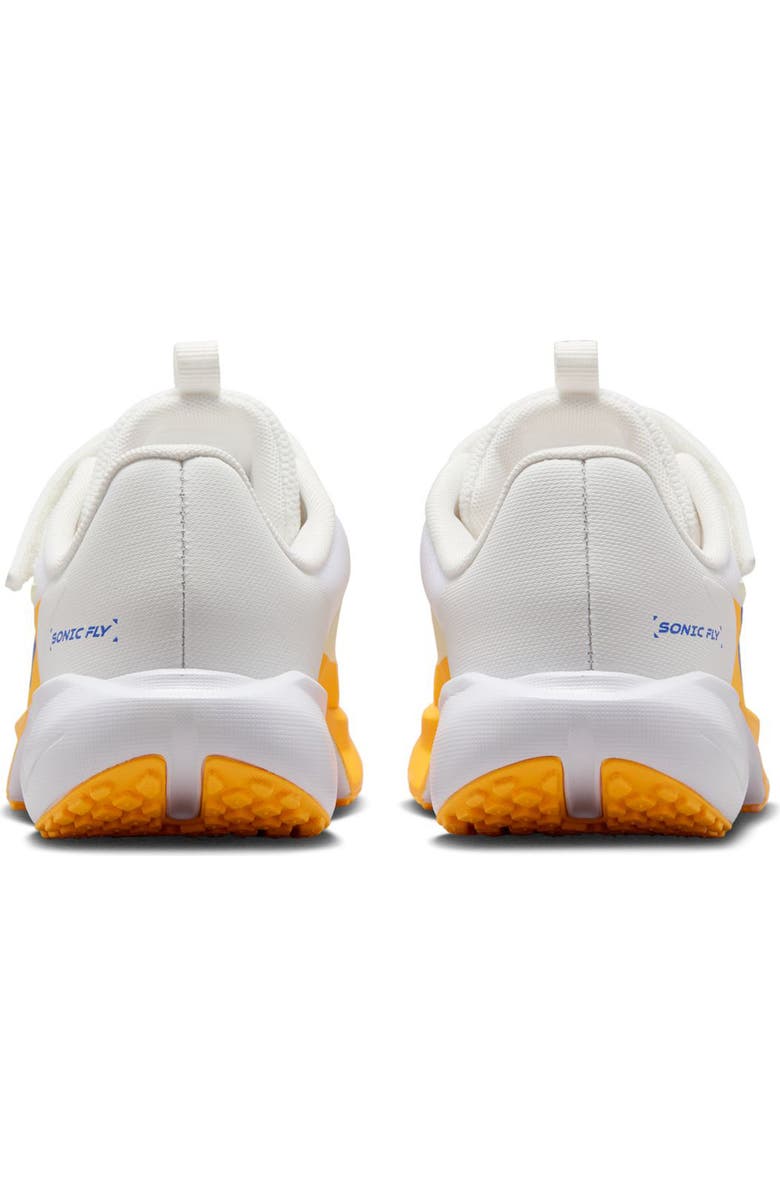 Nike Kids' Sonic Fly Running Shoe, Alternate, color, White/ Hyper Royal/ Volt