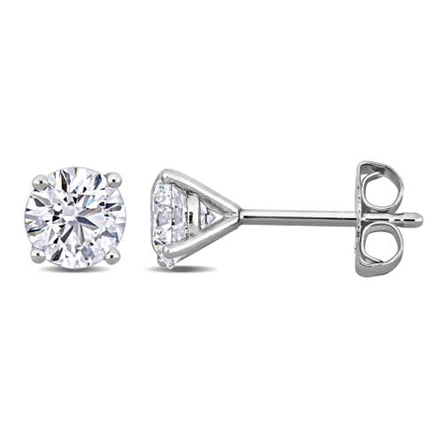Julianna B. 1 CTW Lab-Grown Diamond Stud Earrings Platinum in White Gold  product