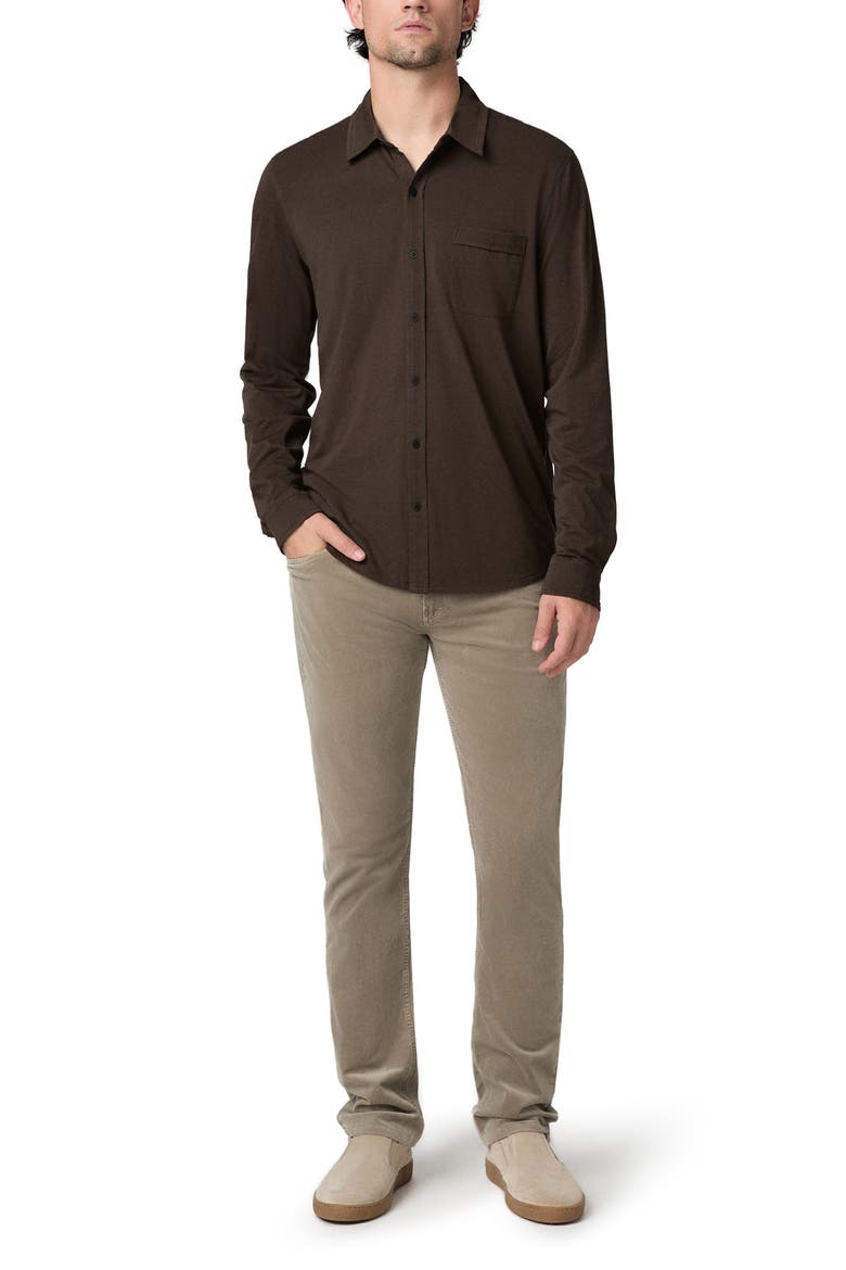 Cosgrove Long Sleeve Button Up Shirt, Alternate, color, DARK AGAR