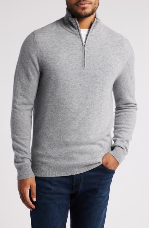 NORDSTROM grey cashmere oversized sweater deals