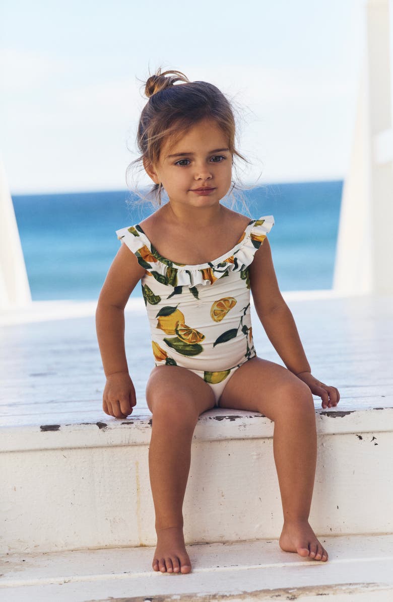 Hermoza Little Sweetpea One-Piece, Alternate, color, Slice Of Life