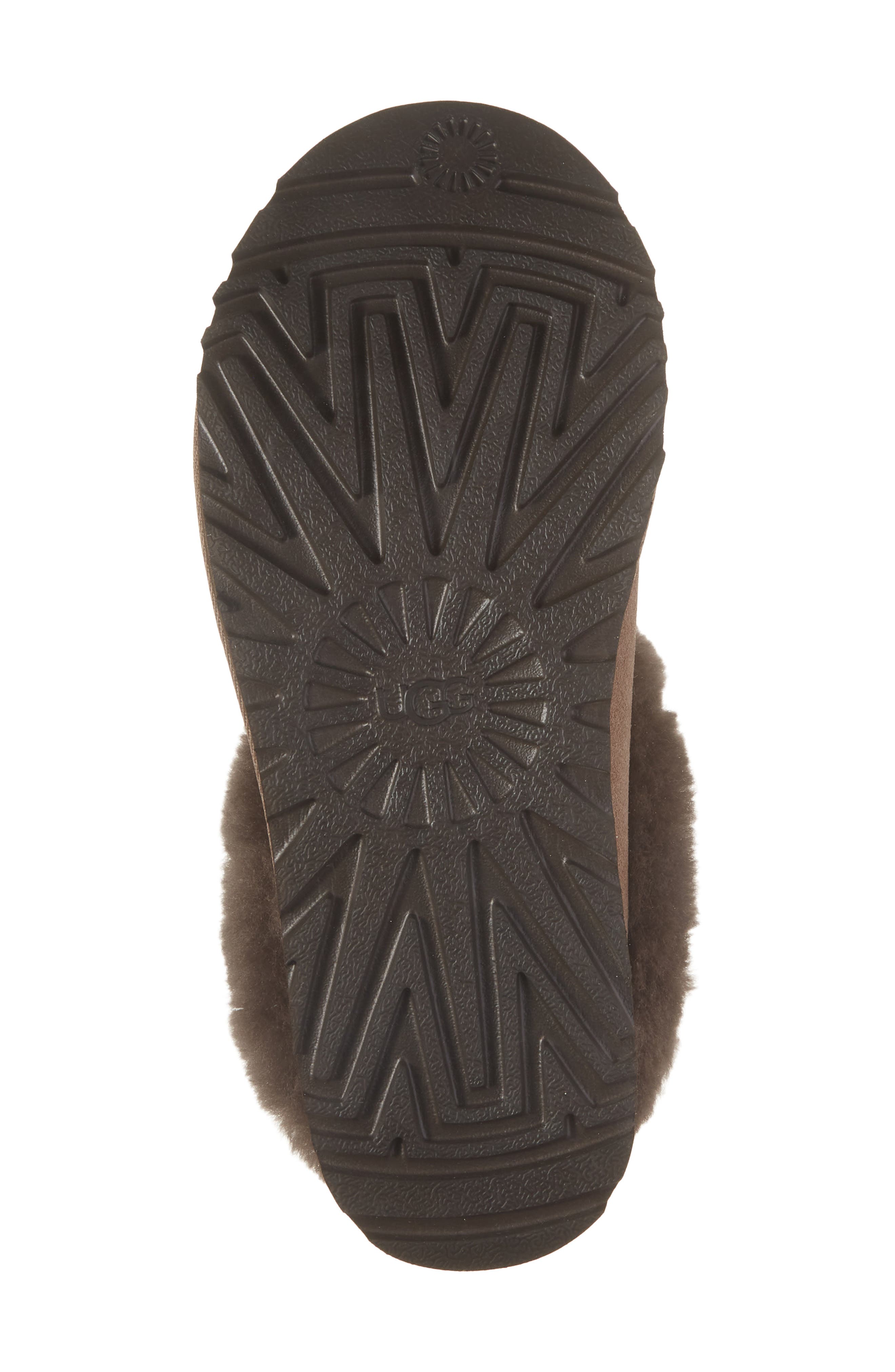 Женские тапочки UGG® Tazzette Genuine Shearling Collar Slipper — фото 6
