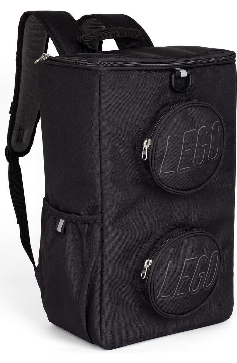 HAIKU LEGO Brick Backpack Cooler, Main, color, Black