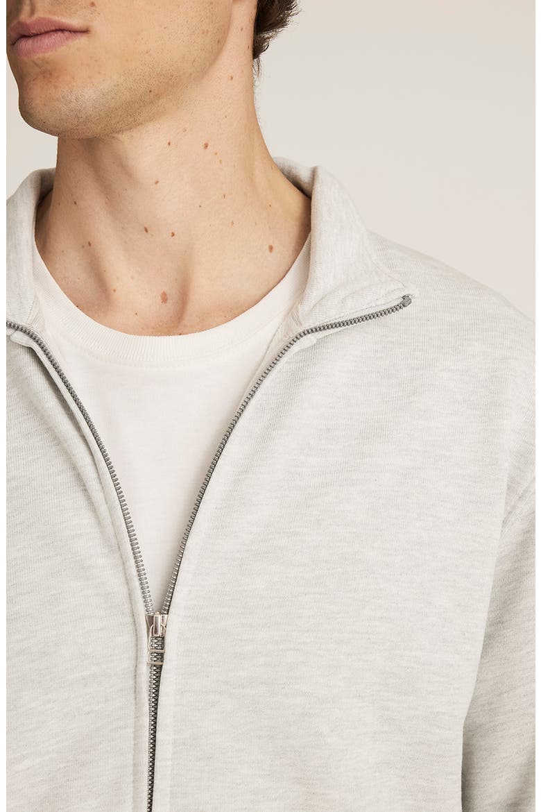 Edition Zip-Up Cotton Blend Sweatshirt, Alternate, color, KAR MELANGE