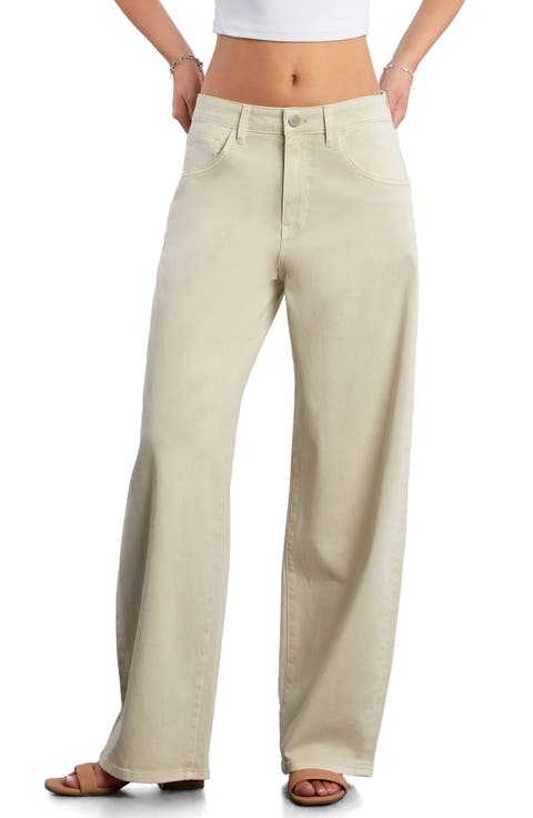 Lazy Day Relaxed Wide Leg Jeans