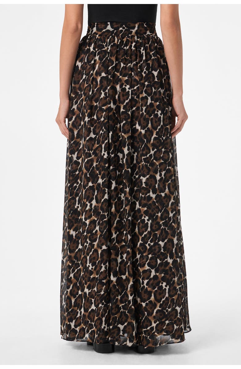 Trina Turk Bersha Leopard Print Maxi Skirt, Alternate, color, Lampoul Leopard