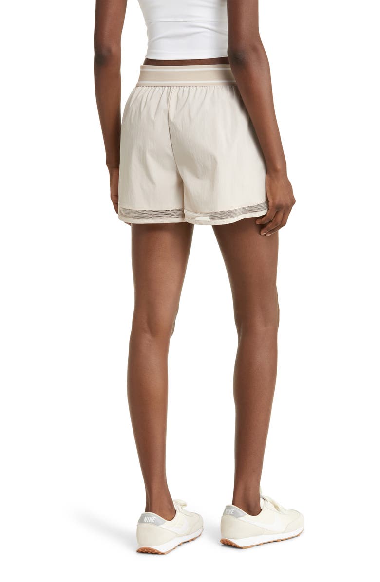 Zella Hybrid Ventilated Running/Hiking Shorts, Alternate, color, 