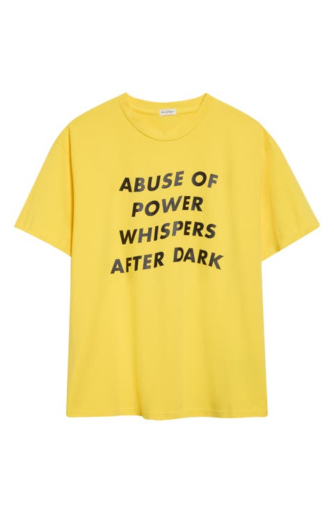 Abuse of Power Graphic T-Shirt